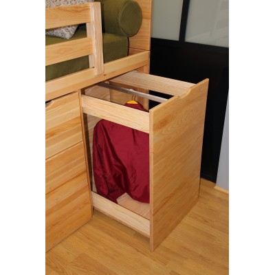 Lit tiroirs MASSAKO 1000